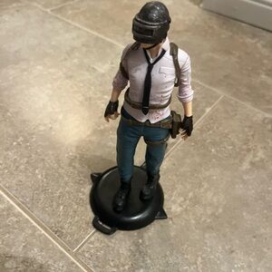 Game PUBG Action Figure 7 Inch Doll Level 3 Helmet Saucepan Model Toy Gift